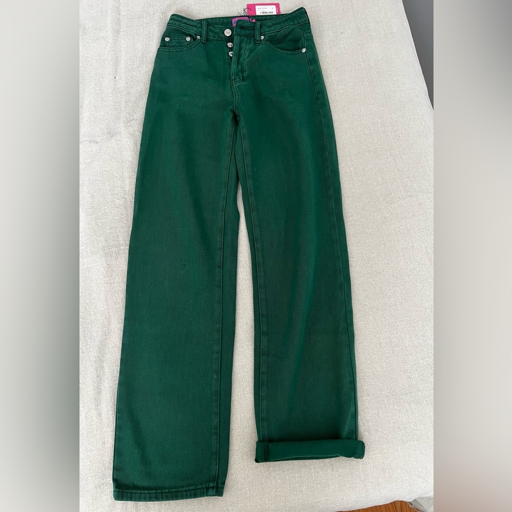 NWT Edikted Green Pants